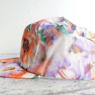 定価3800円 i-SOOK アイスー キャップ 花柄 ピンク フリーサイズの画像