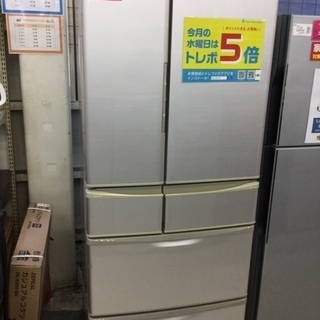 【6ヶ月間の保証付き】SHARP　473L　6ドア冷蔵庫【トレファク越谷店】