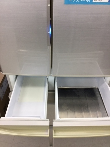 【6ヶ月間の保証付き】SHARP　473L　6ドア冷蔵庫【トレファク越谷店】