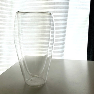 ダブルウォールグラス　ビアグラス　二重構造グラス