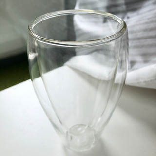ダブルウォールグラス　ビアグラス　二重構造グラスの画像