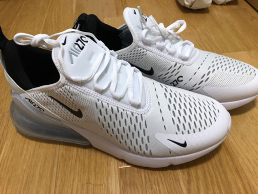 スニーカー NIKE AIRMAX270 white 27cm