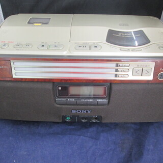 ソニー　CDラジカセ　CFD-A100　中古品