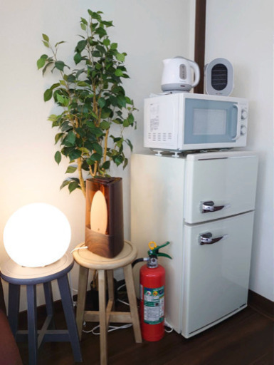 2019年製　家具家電一式、お得　ダブルベッドマットレス付き2台、一人暮らし、二人暮らし、ソファベッド部屋丸ごとまとめて