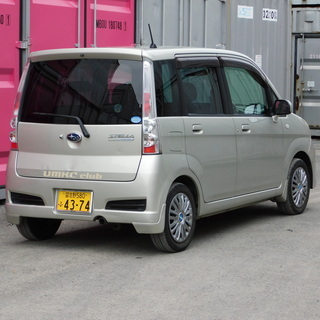 スバル　ステラ カスタムR (DOHC16バルブ）H21/10登録車　内装美車　検２／１０　（総額表示）の画像