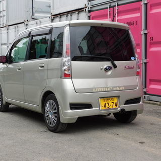 スバル　ステラ カスタムR (DOHC16バルブ）H21/10登録車　内装美車　検２／１０　（総額表示）の画像