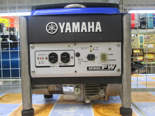 ヤマハ　発電機　EF900FW　中古品