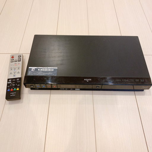 SHARP AQUOS ブルーレイディスクレコーダー