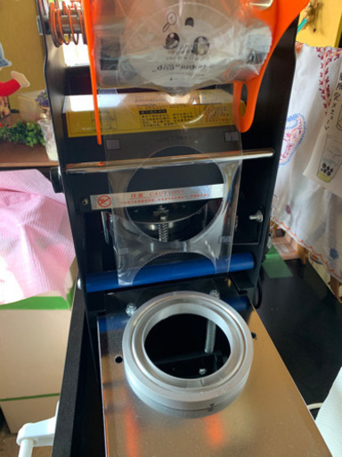 手動カップシーラー  ＋　フィルム　＋　カップ　＋　ストロー