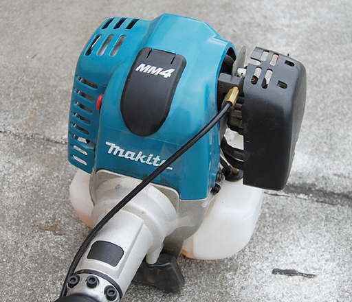 ジャンク makita エンジン刈払機 MEM428X 4ストローク 0.5L 草刈機 マキタ☆ PayPay(ペイペイ)決済可能 ☆ 札幌市 清田区 平岡