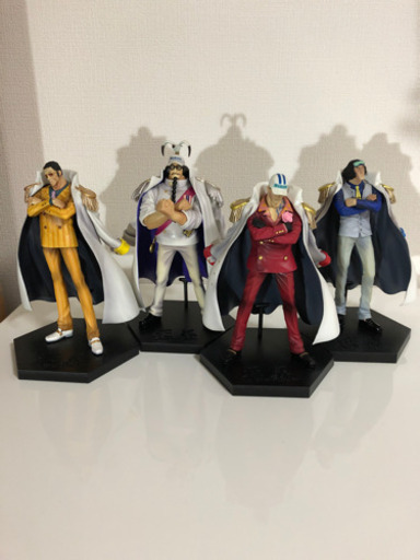 決まりました) ONE PIECE フィギュア 元 元帥、三大将  ワンピース　調整早い方優先