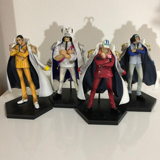 決まりました) ONE PIECE フィギュア 元 元帥、三大将...