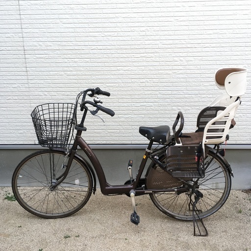 ２人乗り　自転車　ブリヂストン　ママチャリ　ブリジストン　バイク