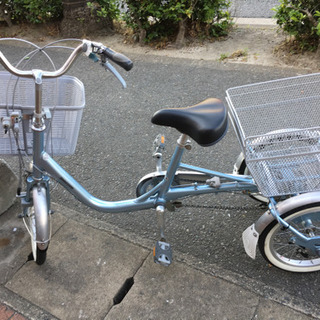 美品 BRIDGESTONE ブリヂストン WAGON 三輪自転車 前輪18インチ/後輪16