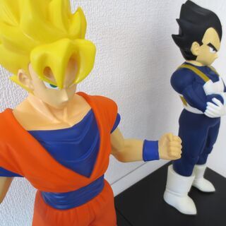 ■とるとるキャッチャーDX ドラゴンボールZ フィギュア　PART2 スーパーサイヤ人孫悟空　ベジータの画像