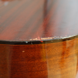 難あり クラシックギター ZEN-ON Gut Guitar 100  ガットギター ゼンオン ☆ PayPay(ペイペイ)決済可能 ☆ 札幌市 清田区 平岡の画像