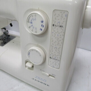 JKN1238/ミシン/電子/電動/手芸/ハンドクラフト/ジャノメ/JANOME/751/ジャンク扱い/中古品/の画像
