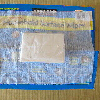 コストコ　お掃除シート（ハウスホールドワイプ）エアー　80枚②の画像