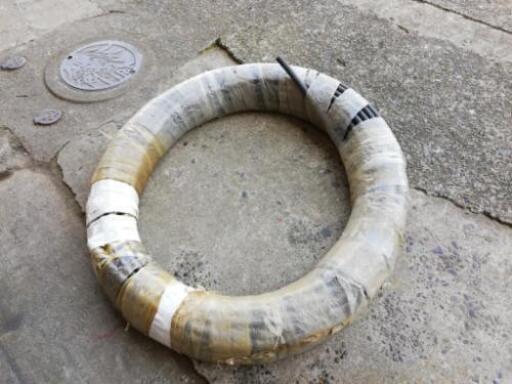 黒ポリホース6分120m