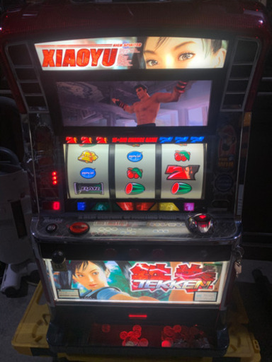 ★ パチスロ実機 山佐 鉄拳 動作確認済み そのまま遊べます！★