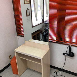 【販売】美容室　ドレッサー　鏡台　業務用