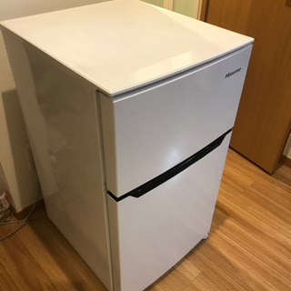 2017年製　ハイセンス冷蔵庫　HR-B95Aの画像