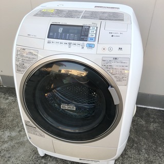 【管理KRS209】HITACHI 2013年 BD-V3500L 9.0kg / 6.0kg ドラム式洗濯乾燥機