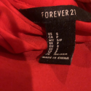 プリーツスカート　ミニ　フォーエバー21 Sサイズの画像