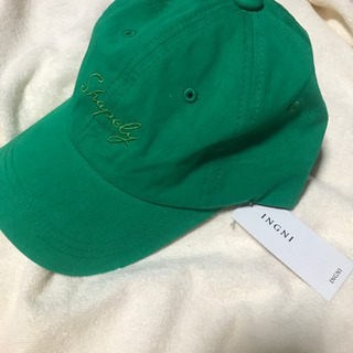 INGNI キャップ　帽子　緑　新品
