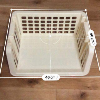 【美品】重ねることのできるカゴ？の画像