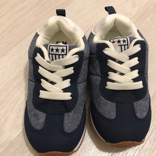 【未使用】H&M デニム調　スニーカー