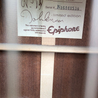 Epiphone John Lennon EJ-160E ジョンレノン愛用の画像