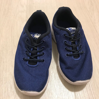 H&M ネイビー　スニーカー