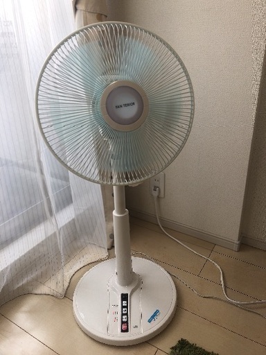 （中古）YUASA 扇風機 リモコン付き