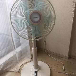 （中古）YUASA 扇風機 リモコン付き