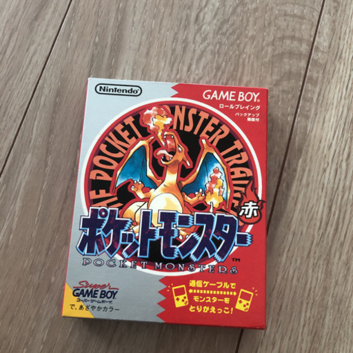 美品▼NintendoGAME BOY ゲームボーイ‪✯‬ポケットモンスター 赤