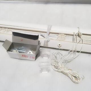 ブラインド カーテン 未使用保管品 W88.5 x h137 柔らかく静かなPVC素材の画像