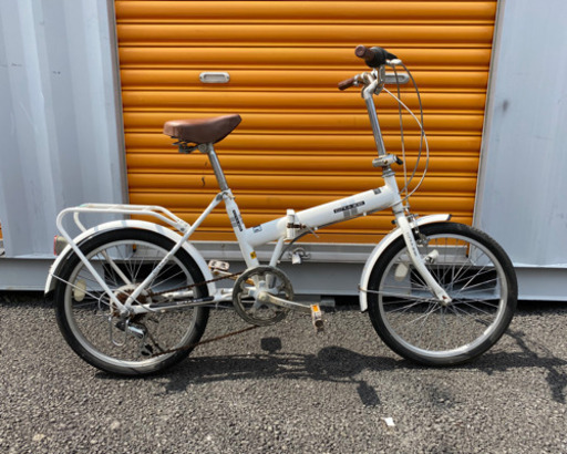 ★激安★折りたたみ自転車 20インチ ６段変速 軽整備済み 防犯登録 中古自転車 63②