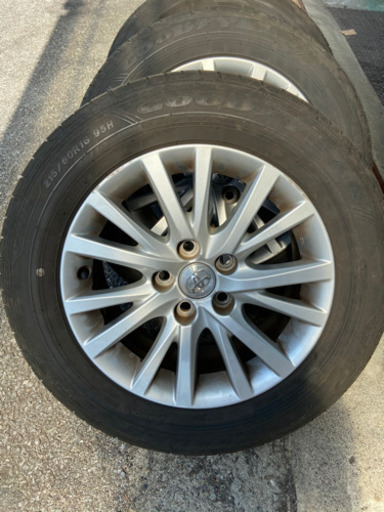 タイア付きアルミホイール