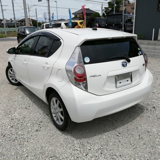 トヨタ　アクア　H25　純正ナビ　テレビ　ETC バックカメラ　車検付　保証付の画像