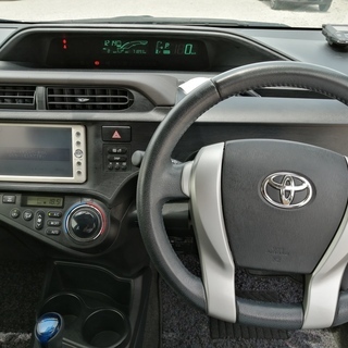 トヨタ　アクア　H25　純正ナビ　テレビ　ETC バックカメラ　車検付　保証付の画像