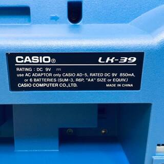 お値下げしました★CASIO 光ナビキーボード LK-39　箱付き★動作確認済♪鍵盤が大きくピアノの練習に最適♪61標準鍵の画像