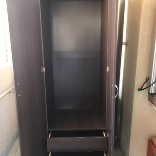 美品洋服ダンス無料の画像