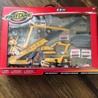 ファストレーン　建設車両プレイセットの画像