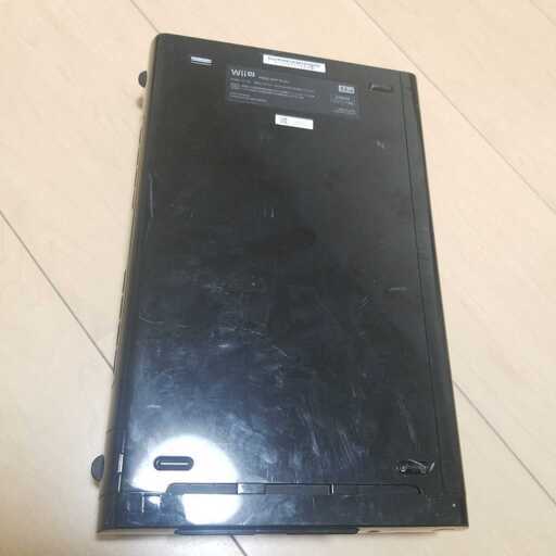 Wii U　黒　32G 本体 ゲームパッド　ＡＶケーブルセット