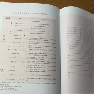 新日本语能力考试　N1〜N5  文字词汇详解 红宝书大全集の画像