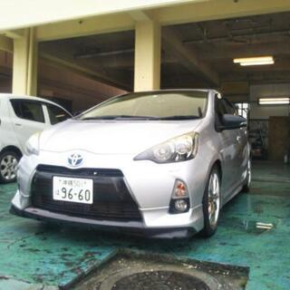 値下げ！H24　アクアG　LEDバージョン　フルエアロ　車高調　...