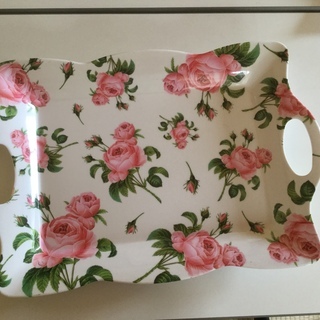 【美品】薔薇のお盆