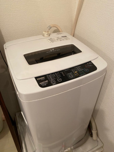 洗濯機　4.2kg 美品