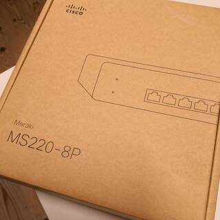 ＣＩＳＣＯのMeraki　ＭＳ220-８Ｐの画像